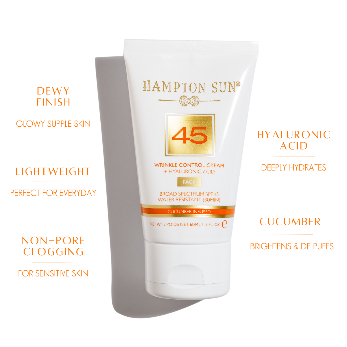 Hampton Sun SPF 45 Face Cream 60ml