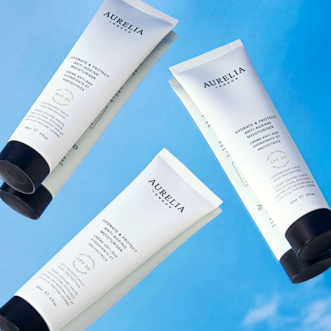 Aurelia London Hydrate and Protect Anti Aging SPF 50 60ml