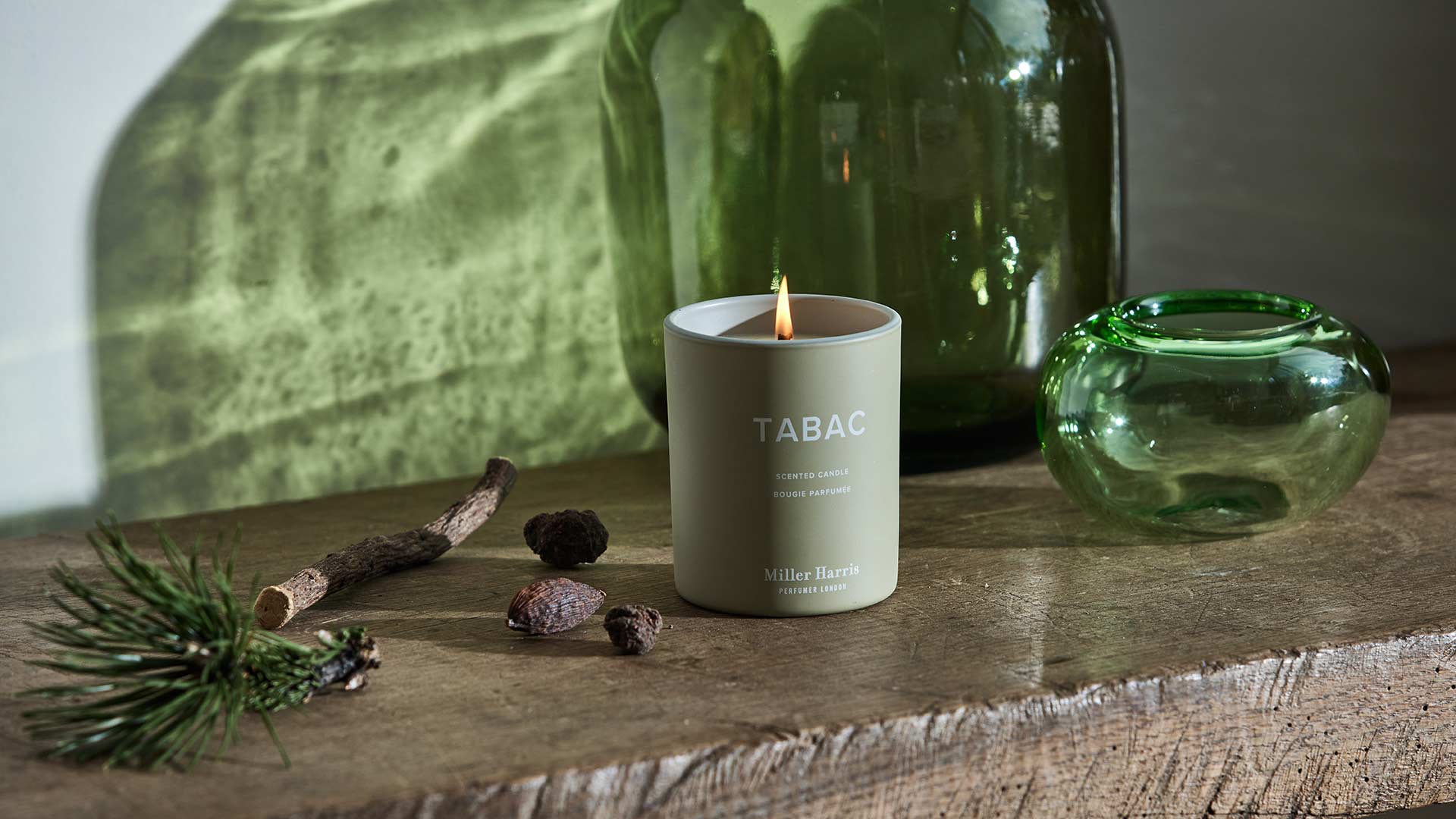 Miller Harris Tabac Scented Candle 220g
