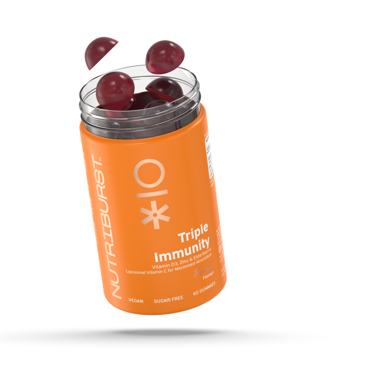Nutriburst Triple Immunity - Berry - 60 Gummies