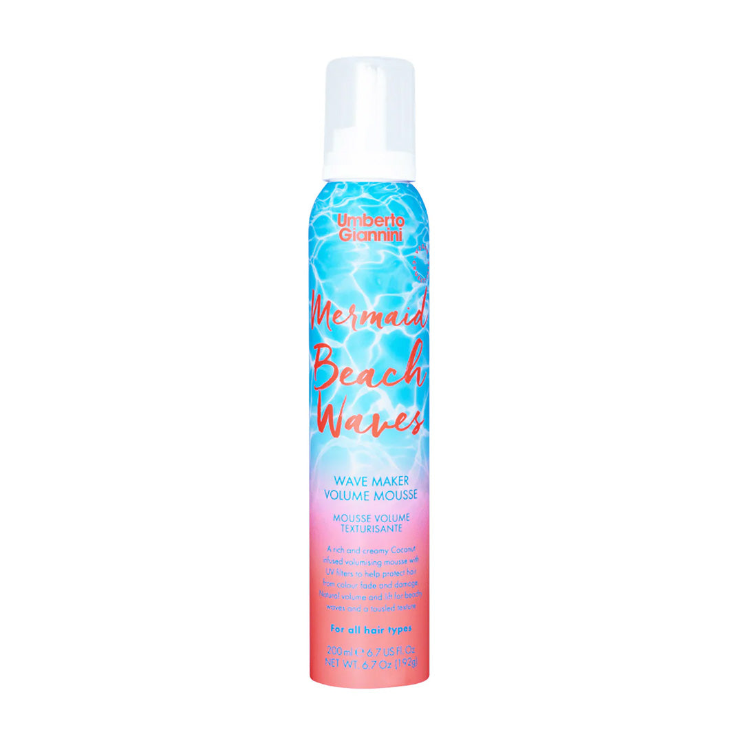 Umberto Giannini Mermaid Beach Waves Wave Maker Volume Mousse 200ml