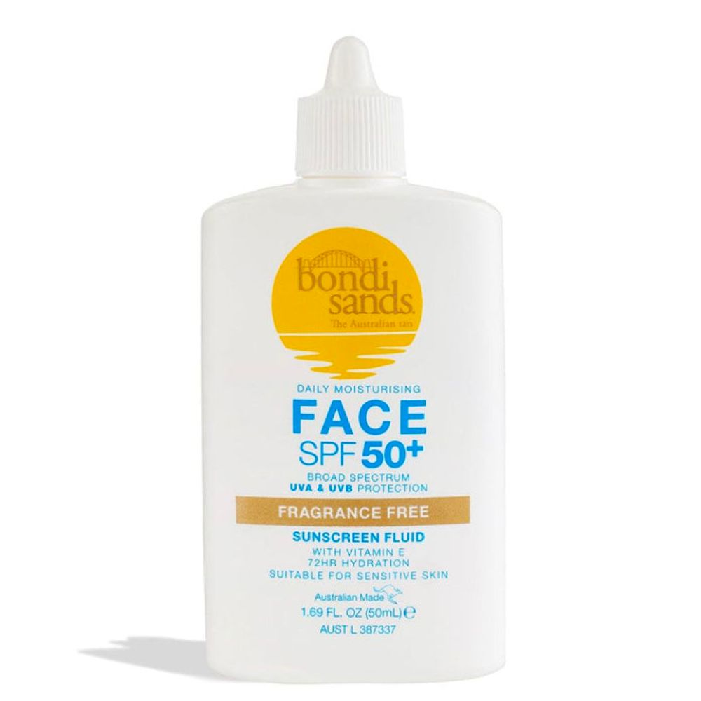 Bondi Sands SPF 50+ Fragrance Free Face Fluid 40ml