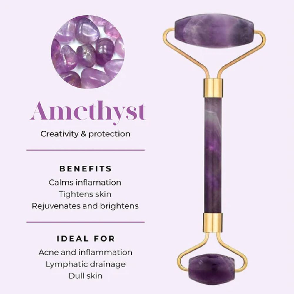 Salt By Hendrix Face Roller - Amethyst