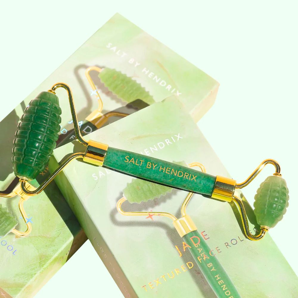 Salt By Hendrix Face Roller - Textured Jade