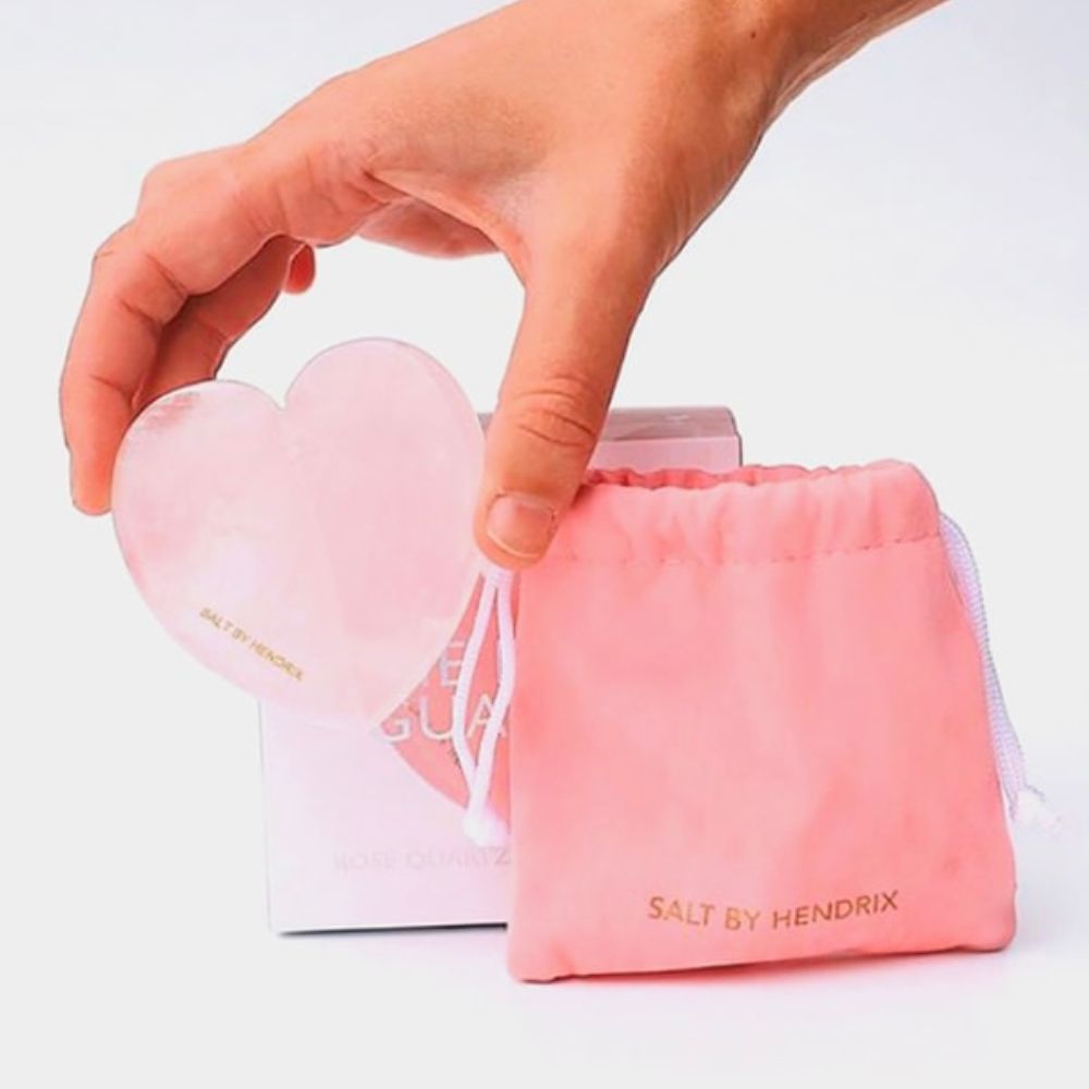 Salt By Hendrix Love Gua Sha Rose Quartz