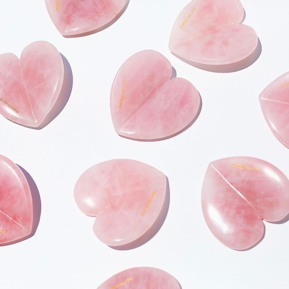 Salt By Hendrix Love Gua Sha Rose Quartz
