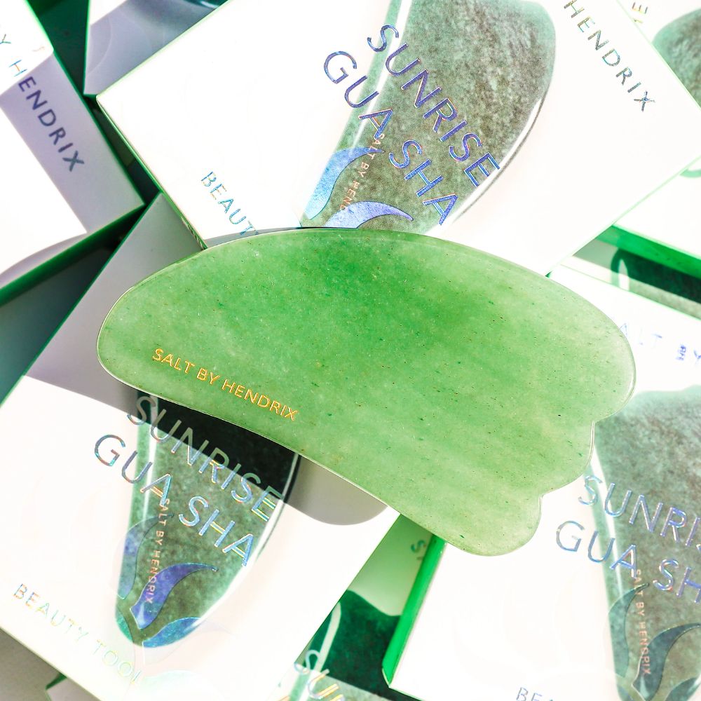 Salt By Hendrix Rising Sun Gua Sha - Jade