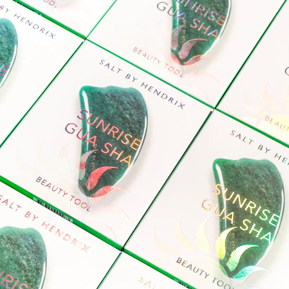 Salt By Hendrix Rising Sun Gua Sha - Jade