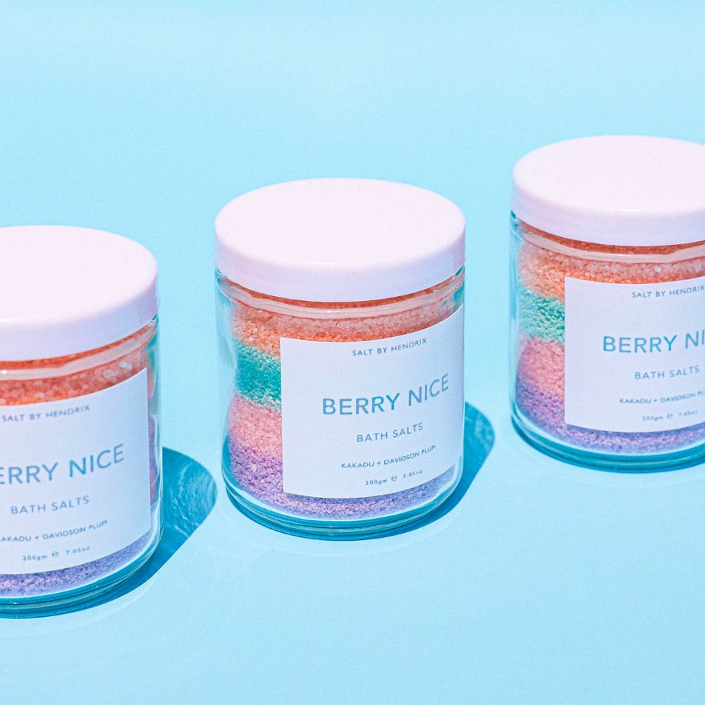 Salt By Hendrix Berry Nice Bath Salts