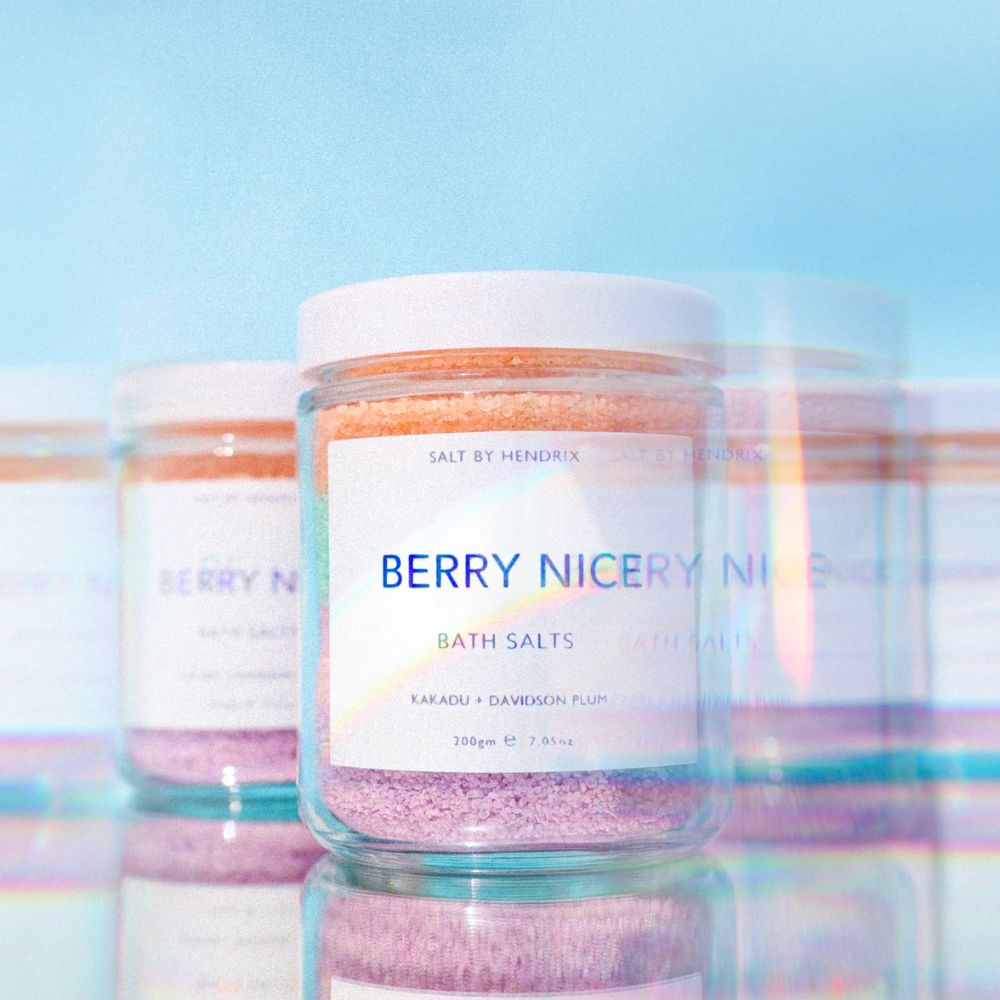 Salt By Hendrix Berry Nice Bath Salts