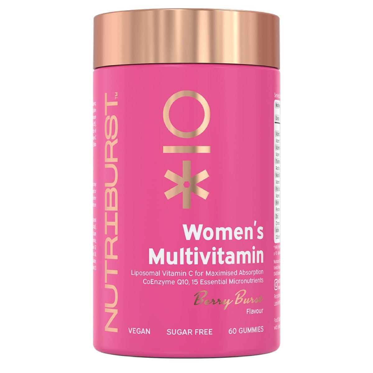 Nutriburst Women's Multi Vitamins - Berry Burst - 60 Gummies