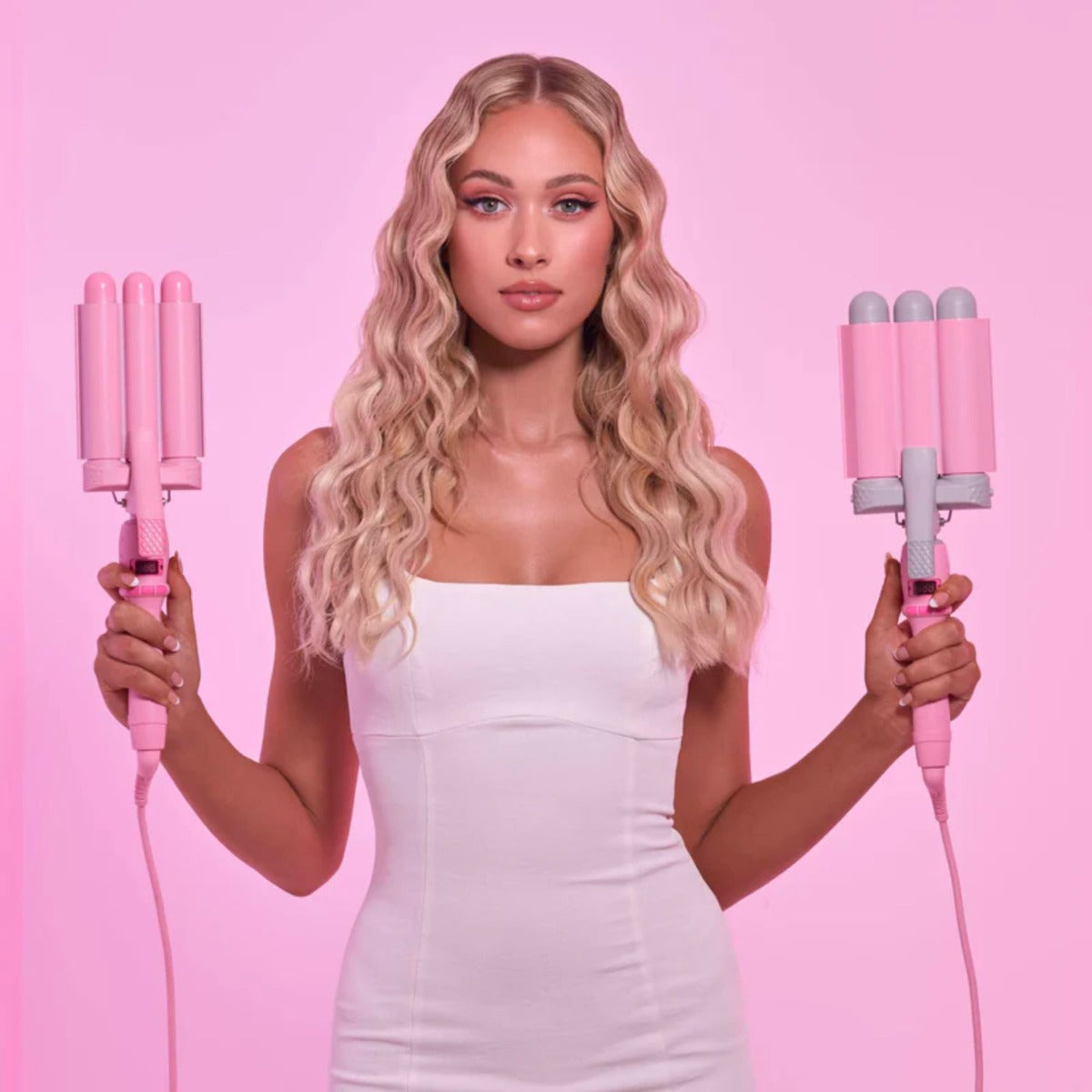 Mermade Hair Pro Waver 32mm - Pink