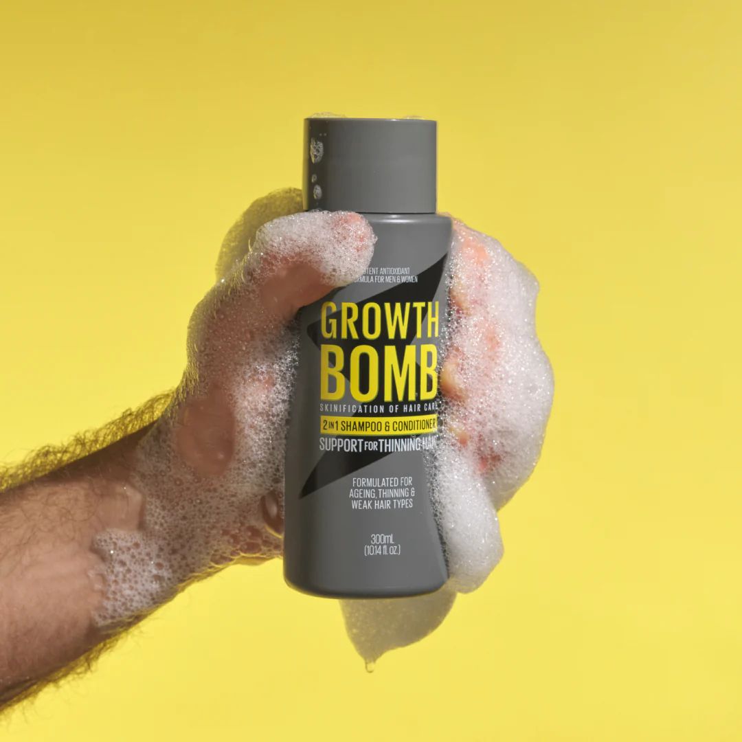 Growth Bomb High Strength 2-1 Shampoo & Conditioner 300ml