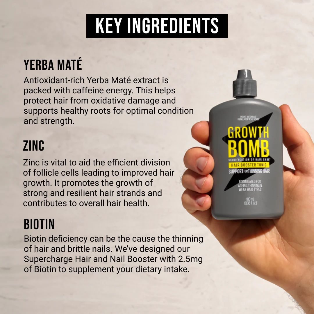 Growth Bomb Hair Booster Tonic 100ml