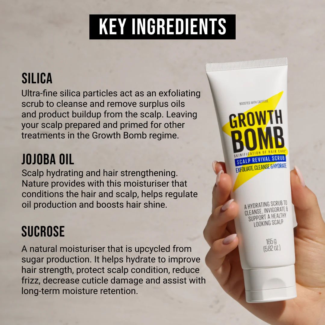 Growth Bomb Scalp Revival Scrub 165g