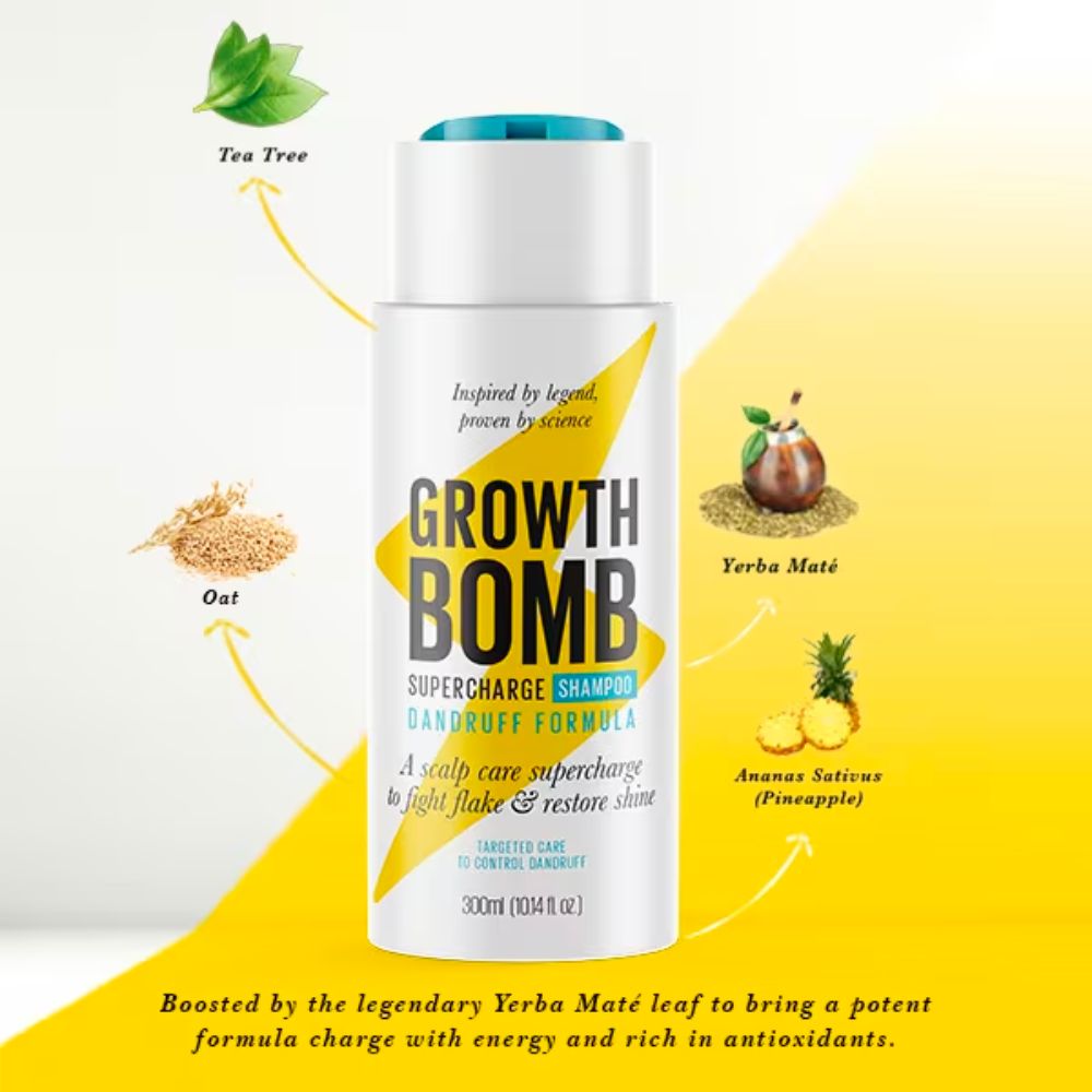 Growth Bomb Dandruff Shampoo 300ml
