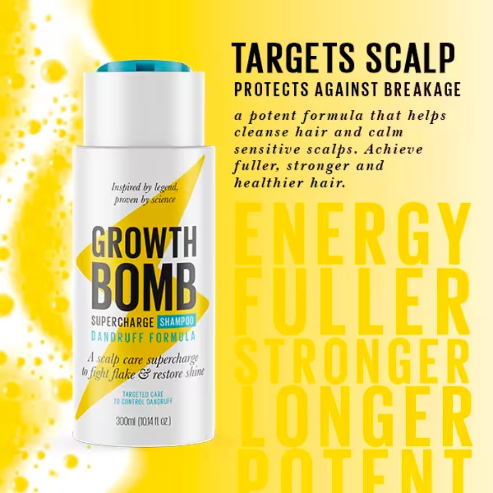 Growth Bomb Dandruff Shampoo 300ml