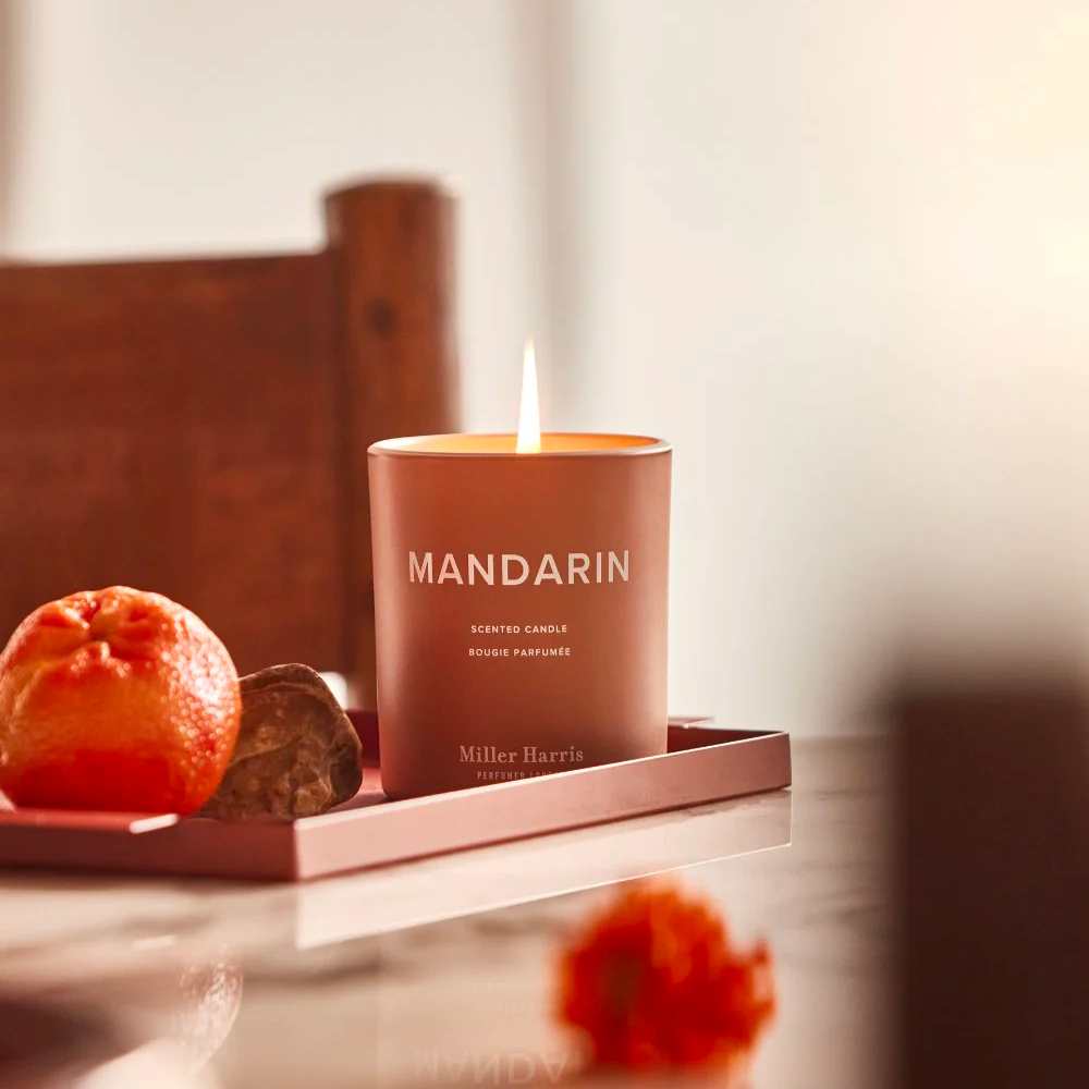 Miller Harris Mandarin Scented Candle 220g