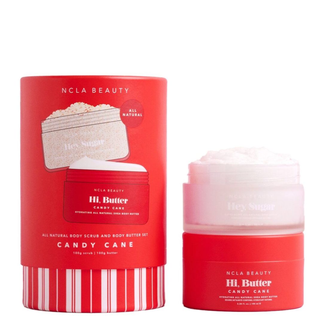 NCLA Beauty Candy Cane Body Care Set