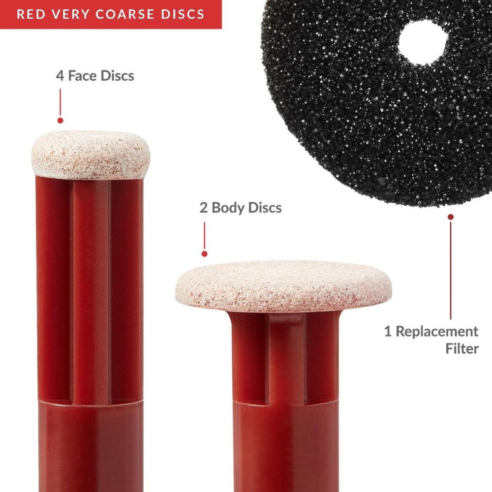 PMD Red Very Coarse Replacement Discs