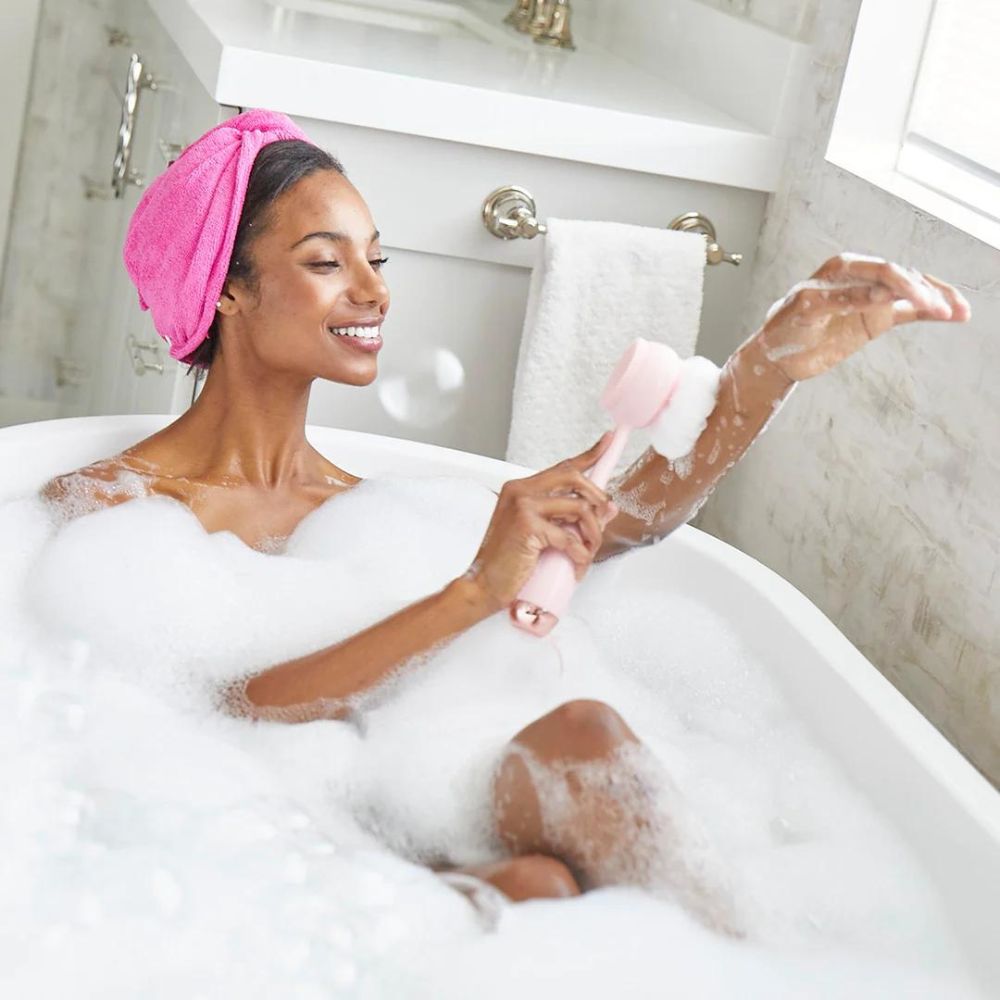 PMD Silver-Infused Loofah Attachment - Blush