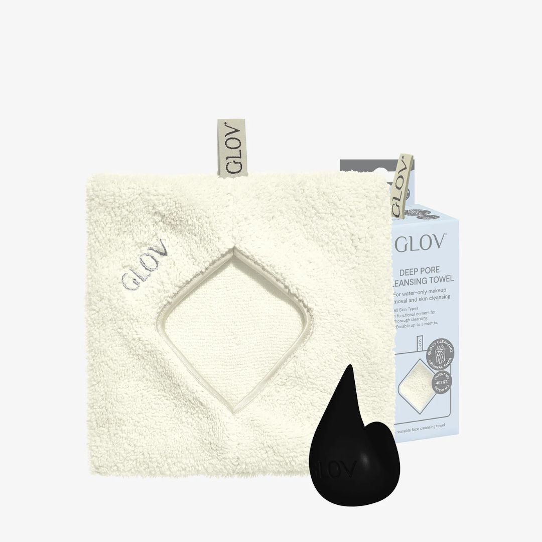 Glov Deep Pore Cleansing Towel - Ivory