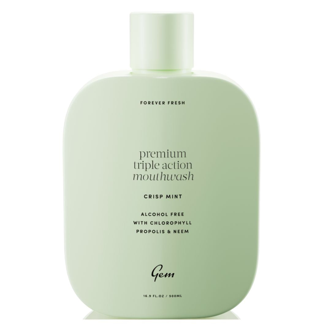 Gem Mouthwash 500ml - Crisp Mint