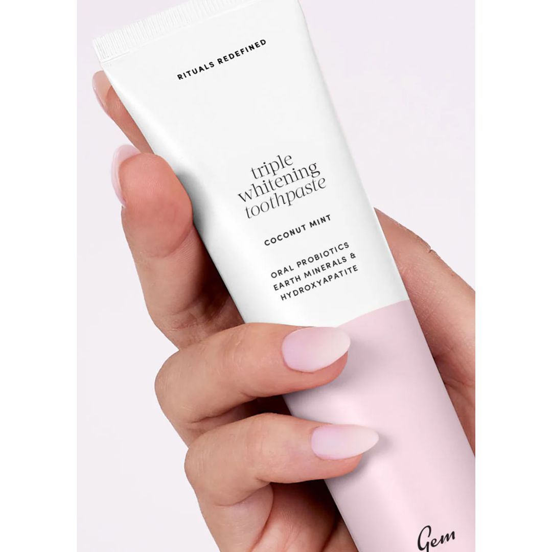 Gem Triple Whitening Toothpaste 100g - Coconut Mint