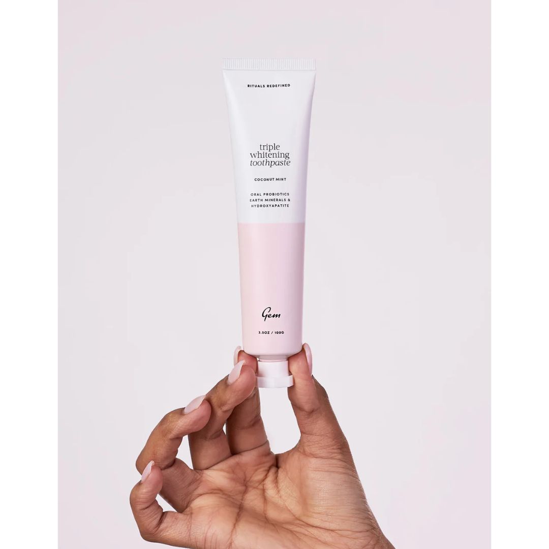 Gem Triple Whitening Toothpaste 100g - Coconut Mint