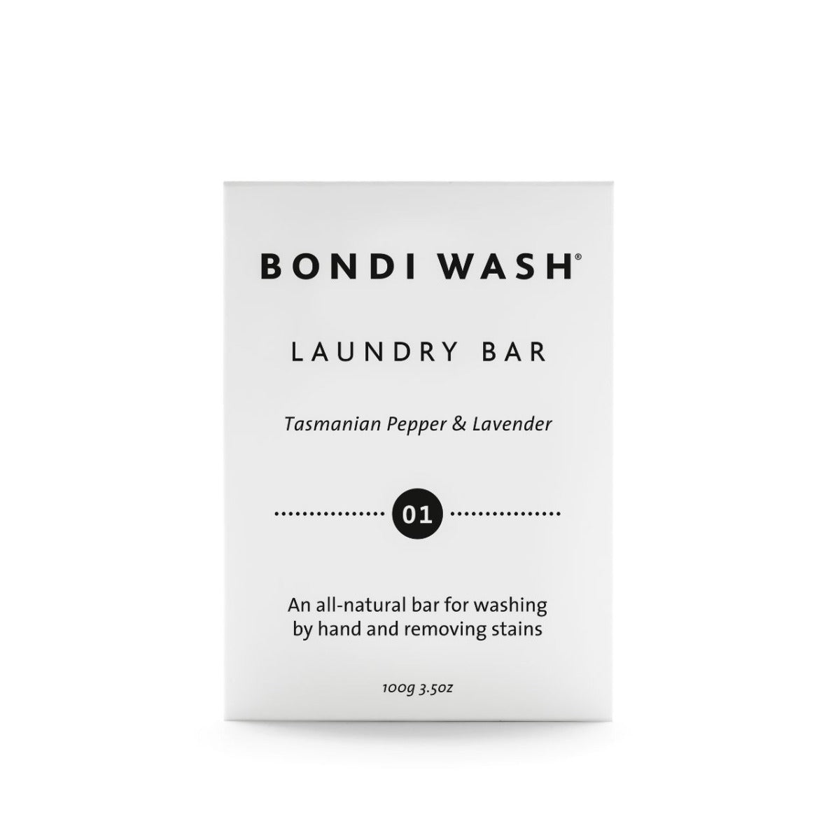 Laundry Bar Tasmanian Pepper & Lavender 100g