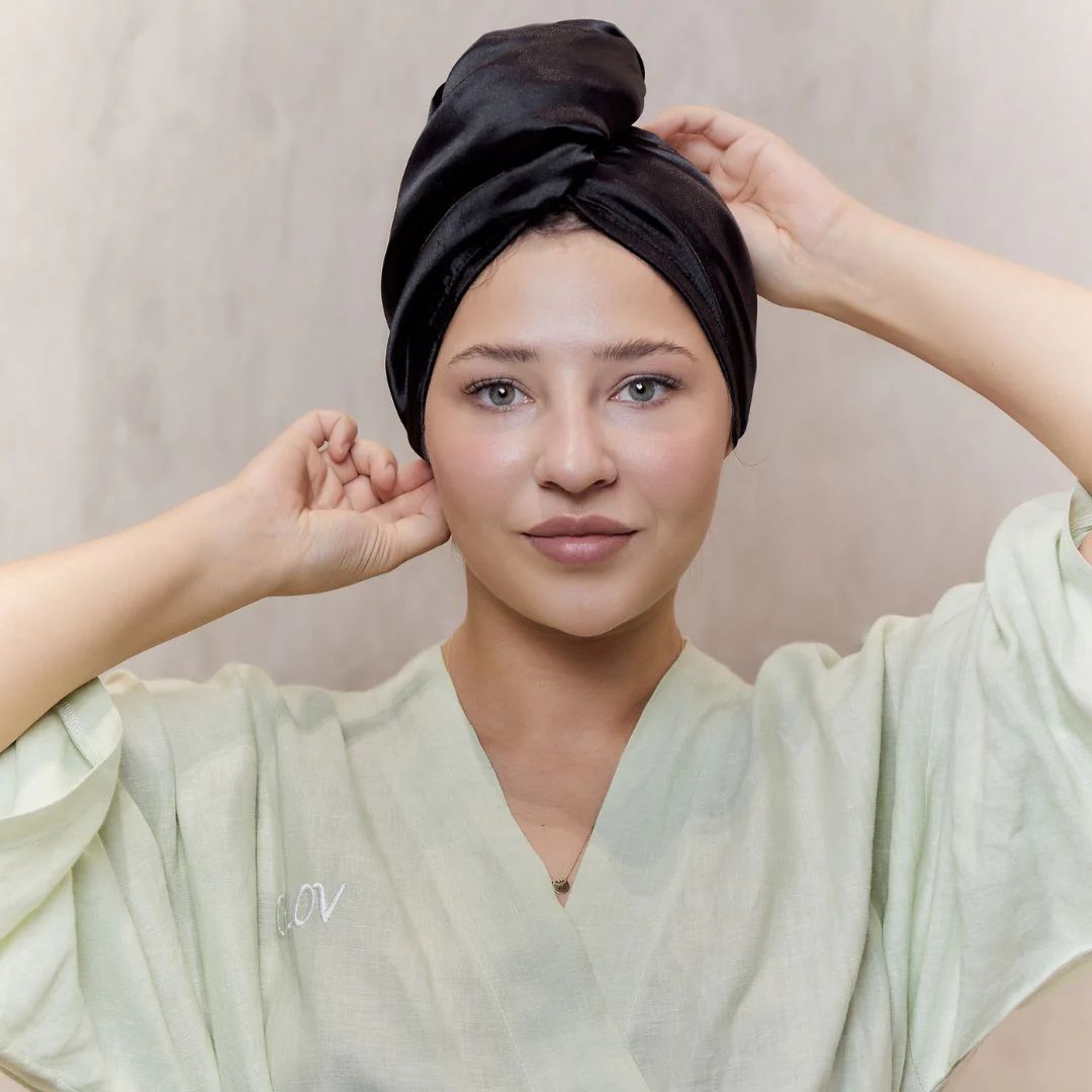 Glov Hair Wrap - Satin Black