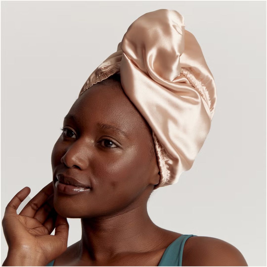 Glov Hair Wrap - Satin Champagne
