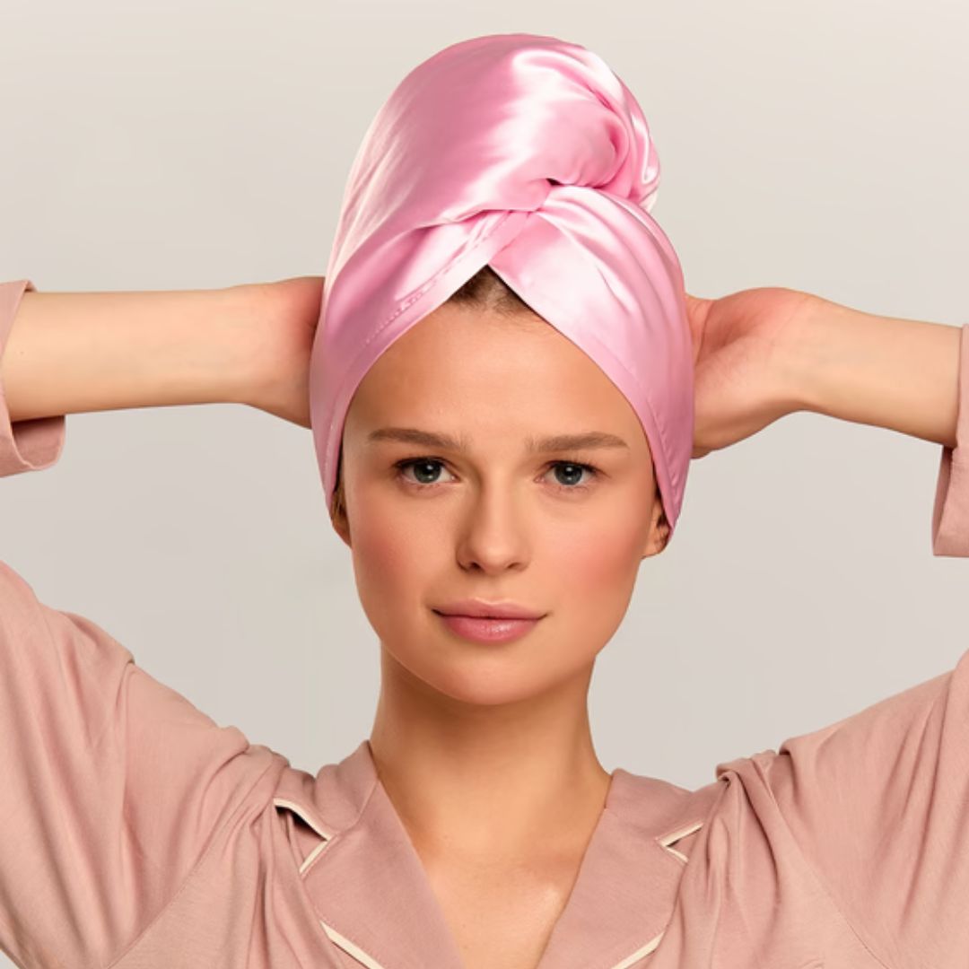 Glov Hair Wrap - Satin Pink