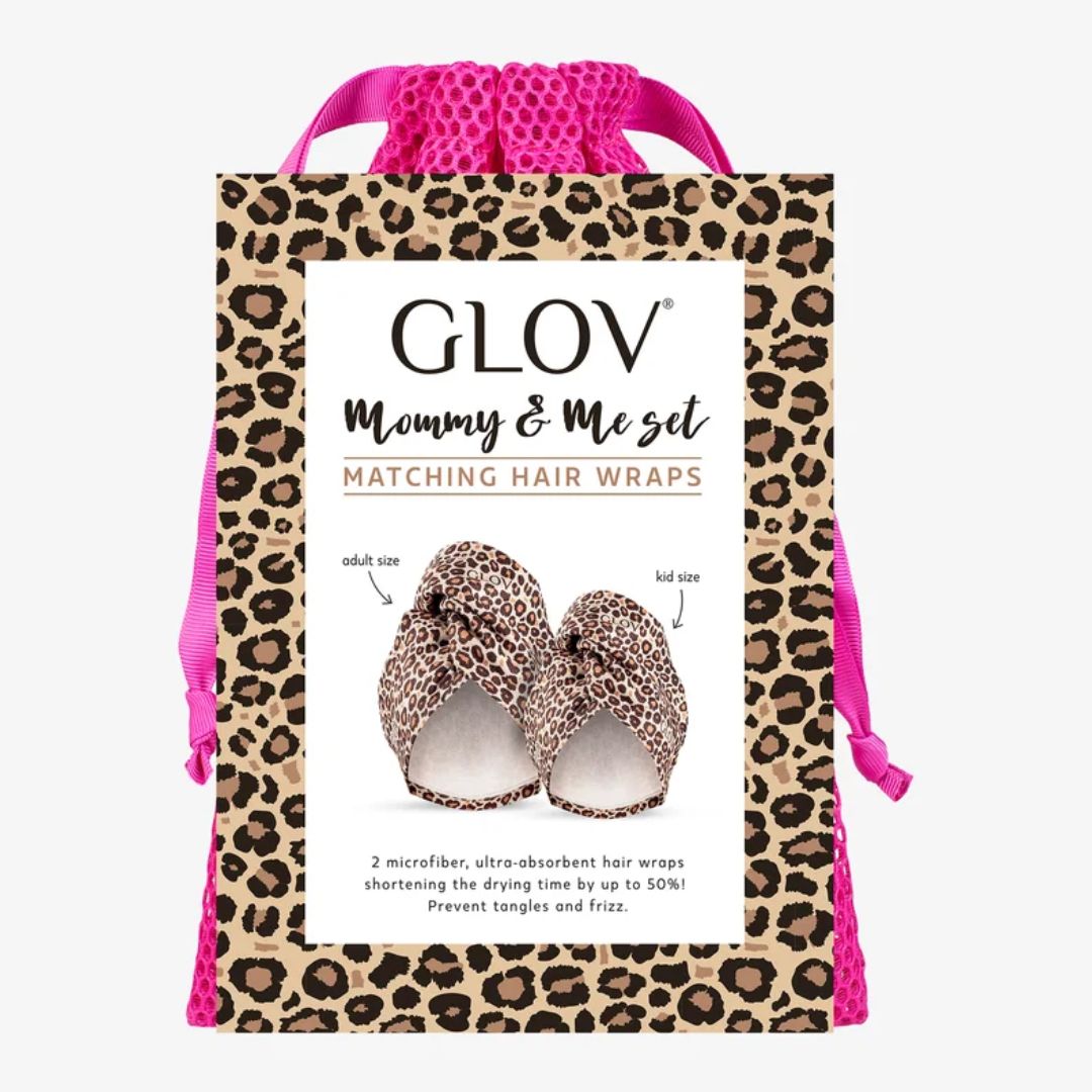Glov Mommy and Me Set - Cheetah
