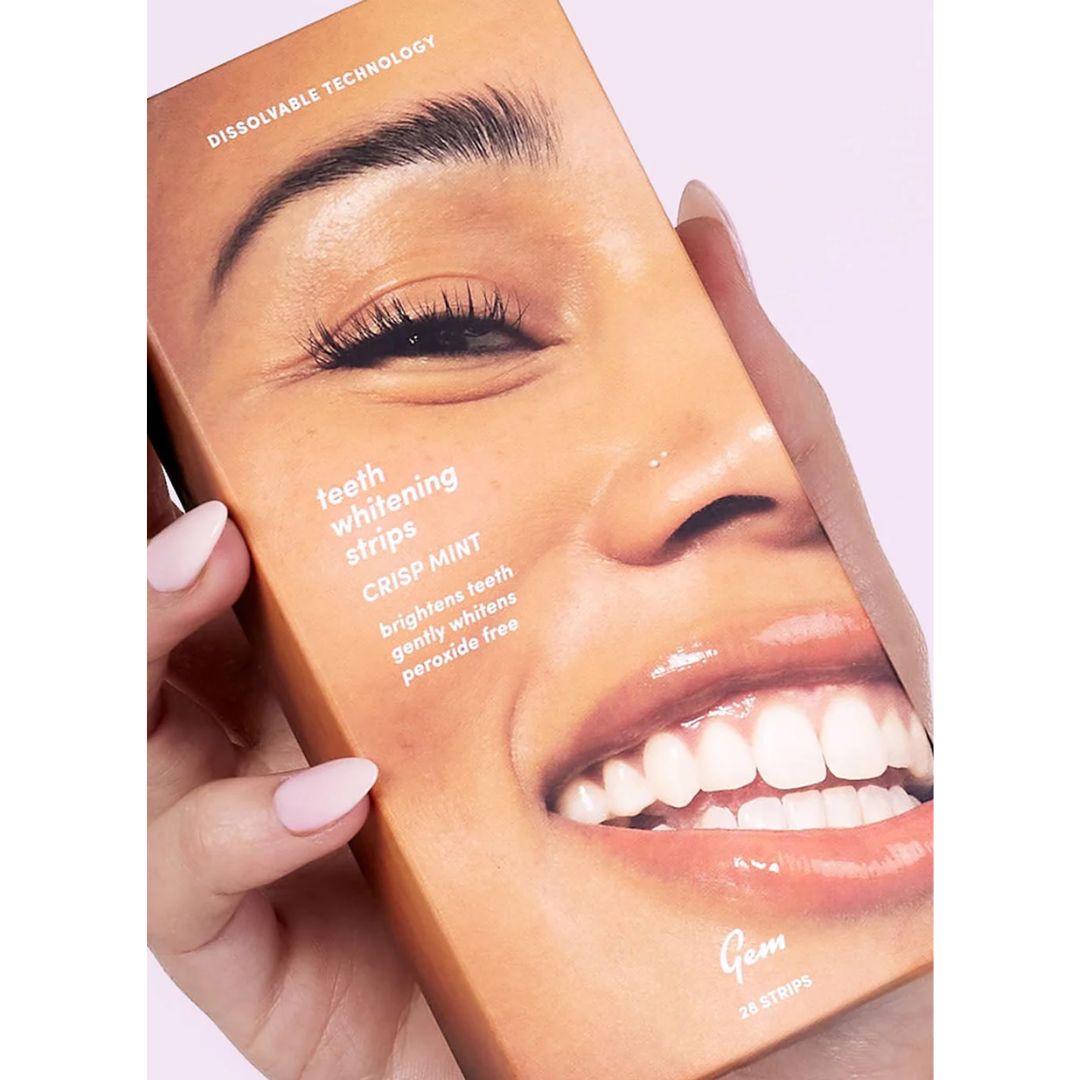 Gem Whitening Strips - 28 satchets
