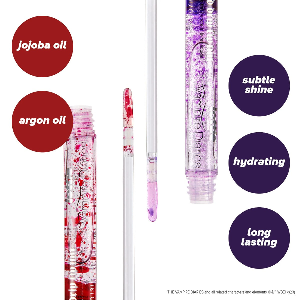 Lottie London Blood Drip Lip Tint - Purple