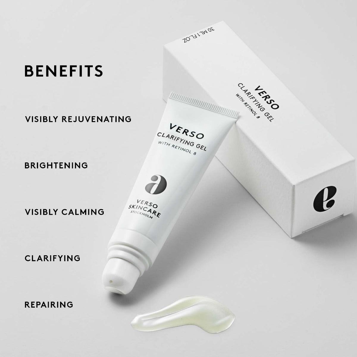 Verso Skincare Clarifying Gel - Retinol 8 30ML