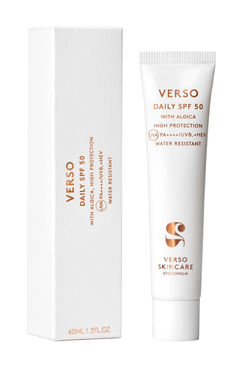 Verso Skincare Daily SPF 50 with Algica 40ML