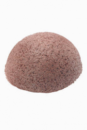 NATURAL KONJAC SPONGE Red Clay Konjac Sponge