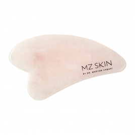 MZ Skin Rose Quartz Gua Sha Stone