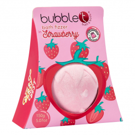 Bubble T Strawberry Bath Fizzer