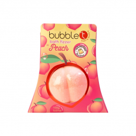 Bubble T Peach Bath Fizzer