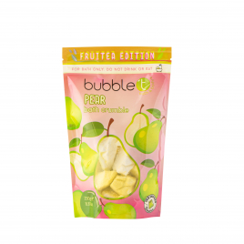 Bubble T Pear Bath Crumble