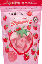 Bubble T Strawberry Bath Crumble 