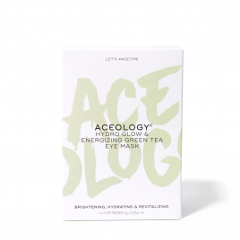 Aceology Hydro Glow & Energizing Green Tea Eye Mask (4 pack)