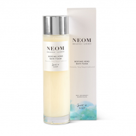 Bedtime Hero Bath Foam from Neom Organics, wellbeing and skincare from Beauty Solutions