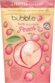 Bubble T Peach Bath Crumble 