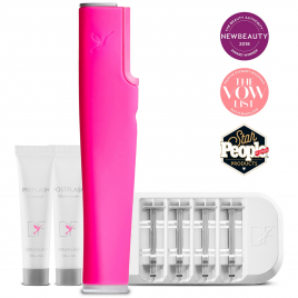 Dermaflash Luxe - Facial Exfoliation And Peach Fuzz Removal - Hot Pink