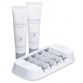 DERMAFLASH LUXE ESSENTIALS  REPLENISHMENT KIT 4 WEEK SUPPLY