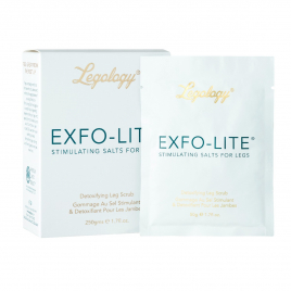Legology Exfo-Lite Stimulating Salts, treat cellulite as part of your skincare routine